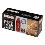 Chef Master N2O Cartridge for Whipped Cream Dispensers - 24/Box