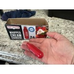 Chef Master N2O Cartridge for Whipped Cream Dispensers - 24/Box