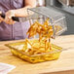 Carlisle 10420B13 StorPlus 1/2 Size Amber High Heat Plastic Food Pan - 2 1/2 Carlisle 10420B13 StorPlus 1/2 Size Amber High Heat Plastic Food Pan - 2 1/2
