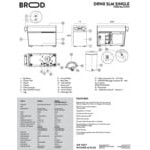 Fetco DRNX by BROOD SLM Single Tap Nitro Cold Brew Beverage Dispenser - 120V Fetco DRNX by BROOD SLM Single Tap Nitro Cold Brew Beverage Dispenser - 120V