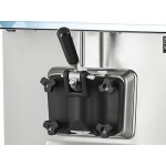 Spaceman 6236-C Gravity-Fed Single Flavor High Output Countertop Soft Serve Ice Cream Machine with 1 Hopper - 208-230V