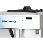 Spaceman 6236-C Gravity-Fed Single Flavor High Output Countertop Soft Serve Ice Cream Machine with 1 Hopper - 208-230V