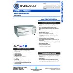 Beverage-Air WTFCS52HC 2 Drawer 52 Beverage-Air WTFCS52HC 2 Drawer 52