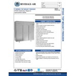 Beverage-Air P-Series PF3HC-1AHS 77 3/4
