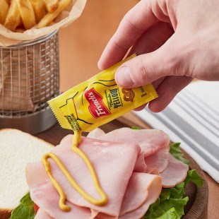 French's Classic Yellow Mustard 7 Gram Portion Packet - 1,500/Case French's Classic Yellow Mustard 7 Gram Portion Packet - 1,500/Case