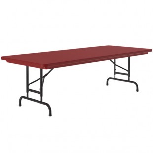 Correll Adjustable Height Folding Table, 30 Correll Adjustable Height Folding Table, 30