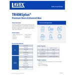 Lavex TR4085plus® Premium Resin-Enhanced Wax Black Ribbon - 3.15 Lavex TR4085plus® Premium Resin-Enhanced Wax Black Ribbon - 3.15