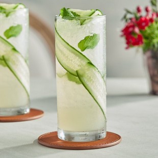 Acopa Straight Up 11.5 oz. Customizable Collins / Mojito Glass - 12/Case
