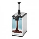 Server EZT 85899 EZ-Topper 48 oz. 4-Pouch Twin Topping Warmer with Heated Spout - 120V, 400W