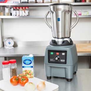 Waring CB15V 1 Gallon Variable Speed Food Blender with Stainless Steel Container - 120V Waring CB15V 1 Gallon Variable Speed Food Blender with Stainless Steel Container - 120V