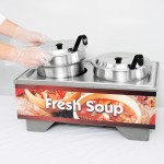 Vollrath 720200003 Country Kitchen Soup Merchandiser Base - 120V, 1000W