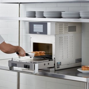 TurboChef Eco Stainless Steel Electric Countertop Rapid Cook Ventless Oven with One Touch Controls - 208/240V, 1 Phase TurboChef Eco Stainless Steel Electric Countertop Rapid Cook Ventless Oven with One Touch Controls - 208/240V, 1 Phase