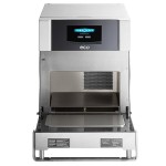 TurboChef Eco Stainless Steel Electric Countertop Rapid Cook Ventless Oven with One Touch Controls - 208/240V, 1 Phase