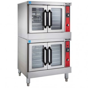 Vulcan VC55GD Natural Gas Double Deck Full Size Convection Oven - 100,000 BTU Vulcan VC55GD Natural Gas Double Deck Full Size Convection Oven - 100,000 BTU