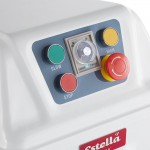 Estella SM60 60 Qt. / 88 lb. Two-Speed Spiral Dough Mixer - 220V, 4 HP