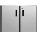 Hoshizaki DCM-500BAH-OS Opti-Serve Hands-Free Cubelet Ice Maker and Water Dispenser with Floor Stand - 618 lb. Per Day, 40 lb. Storage