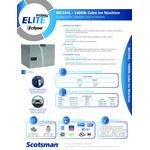 Scotsman MC330SL-1 Prodigy Elite® Series 30 Scotsman MC330SL-1 Prodigy Elite® Series 30