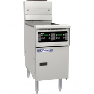 Pitco® SSH75-D Solofilter Solstice Supreme Natural Gas 75 lb. Floor Fryer with Digital Controls - 105,000 BTU Pitco® SSH75-D Solofilter Solstice Supreme Natural Gas 75 lb. Floor Fryer with Digital Controls - 105,000 BTU