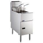 Pitco® SG14RS Solstice Natural Gas 40-50 lb. Floor Fryer - 122,000 BTU Pitco® SG14RS Solstice Natural Gas 40-50 lb. Floor Fryer - 122,000 BTU