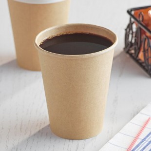 Choice 12 oz. Kraft Poly Paper Hot Cup - 1,000/Case Choice 12 oz. Kraft Poly Paper Hot Cup - 1,000/Case
