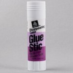 Avery® 98071 GlueStic 1.27 oz. Large Purple Disappearing Washable Nontoxic Permanent GlueStick - 6/Box