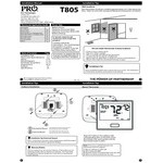 Pro1 800 Family Programmable Heat Only / Cool Only Digital Thermostat T805 - 24V Pro1 800 Family Programmable Heat Only / Cool Only Digital Thermostat T805 - 24V