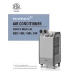 Airrex 2 Ton Portable Air-Cooled Air Conditioner HSC-24R - 23,500 BTU, 220V, 1 Phase