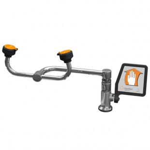Guardian Equipment G1806LH Left Hand Deck Mounted Eyewash Station with 90 Degree Swivel