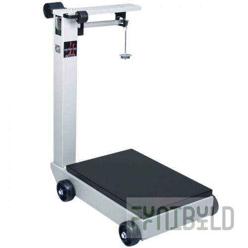 Cardinal Detecto 854F50PK 500 lb. / 200 kg. Portable Mechanical Floor Scale, Legal for Trade