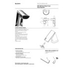Sloan 3346083 Polished Brass Deck Mount Sensor Foam Soap Dispenser