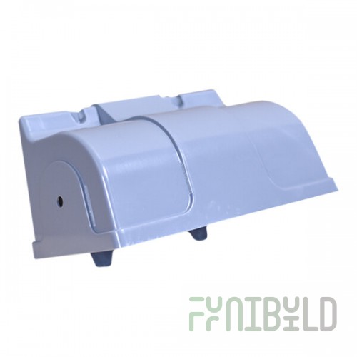 Satellite Industries 22917 Dark Gray Toilet Paper Dispenser Hood for 8698A, 8699A, 8700A, and 8701A