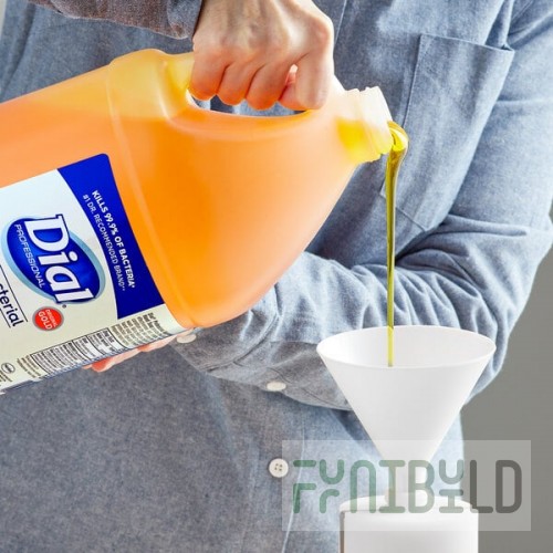 Dial DIA88047 Gold 1 Gallon Antibacterial Liquid Hand Soap Refill
