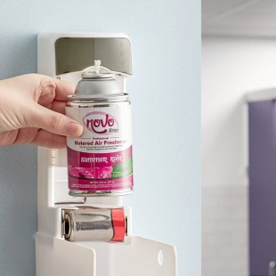 Noble 7.25 oz. Summer Rain Ready-to-Use Metered Air Freshener Refill - 12/Case Noble 7.25 oz. Summer Rain Ready-to-Use Metered Air Freshener Refill - 12/Case
