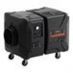 AlorAir Purisystems PuriCare S2 Black Commercial Portable 2-Stage HEPA Filtration Air Scrubber - 115V