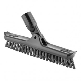 Libman 1616 Black Swivel Grout / Scrub Brush Head - 6/Case Libman 1616 Black Swivel Grout / Scrub Brush Head - 6/Case