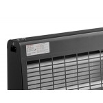 Lavex Zap N Trap Black Indoor Insect Light Trap with 2 Glue Boards and 1,500 sq. ft. Coverage - 120V, 30W