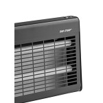 Lavex Zap N Trap Black Indoor Insect Light Trap with 2 Glue Boards and 1,500 sq. ft. Coverage - 120V, 30W