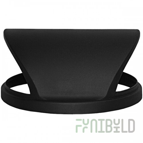 Witt Industries SC35HT 35 Gallon Hood Top Lid for SC35 Standard Series Outdoor Trash Can