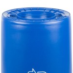 Carlisle 841044REC14 Bronco 44 Gallon Blue Round Recycling Trash Can Carlisle 841044REC14 Bronco 44 Gallon Blue Round Recycling Trash Can