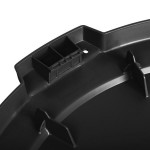 Carlisle 84103303 Bronco 32 Gallon Black Flat Round Trash Can Lid Carlisle 84103303 Bronco 32 Gallon Black Flat Round Trash Can Lid