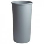 Rubbermaid® 6903569BKKIT Untouchable 92 Qt. / 23 Gallon Black Square Trash Can with Drop Shot Lid Rubbermaid® 6903569BKKIT Untouchable 92 Qt. / 23 Gallon Black Square Trash Can with Drop Shot Lid