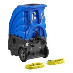 Lavex Variable-Stage Cold Water Hard Surface Extractor with Auto-Fill and Auto-Dump, 25' Hoses, and 12 Lavex Variable-Stage Cold Water Hard Surface Extractor with Auto-Fill and Auto-Dump, 25' Hoses, and 12