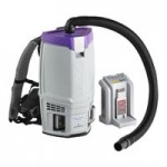 ProTeam GoFit® 6 107786 8.0 Ah 6 Qt. Cordless Backpack Vacuum with 107100 Xover Multi-Surface Telescoping Wand Kit ProTeam GoFit® 6 107786 8.0 Ah 6 Qt. Cordless Backpack Vacuum with 107100 Xover Multi-Surface Telescoping Wand Kit