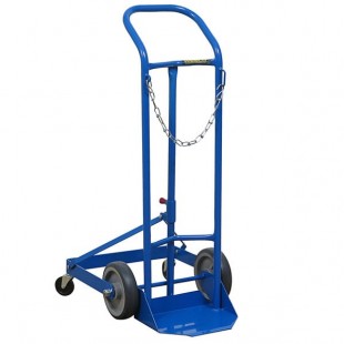 Wesco Industrial Products 250 lb. Single Cylinder Truck with (2) 8 Wesco Industrial Products 250 lb. Single Cylinder Truck with (2) 8