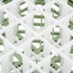 Vollrath 52786 Signature Full-Size Light Green 49-Compartment 6 1/4