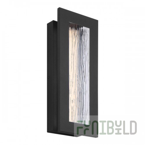 Canarm Kingsly Black Outdoor LED Wall Light - 120V, 14W