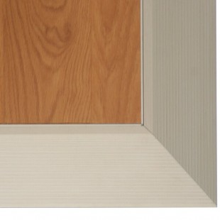 Palmer Snyder 8-Piece Silver Trim Corner Kit for Portable Dance Floors with 3' x 3' Cam-Lock Panels