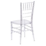Flash Furniture BH-ICE-CRYSTAL-GG Elegance Chiavari Transparent Polycarbonate Outdoor / Indoor Stackable Chair Flash Furniture BH-ICE-CRYSTAL-GG Elegance Chiavari Transparent Polycarbonate Outdoor / Indoor Stackable Chair