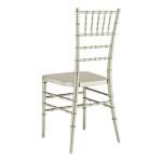 Lancaster Table & Seating Steel Reinforced Heavy-Duty Champagne Resin Chiavari Chair Lancaster Table & Seating Steel Reinforced Heavy-Duty Champagne Resin Chiavari Chair
