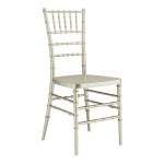 Lancaster Table & Seating Steel Reinforced Heavy-Duty Champagne Resin Chiavari Chair Lancaster Table & Seating Steel Reinforced Heavy-Duty Champagne Resin Chiavari Chair